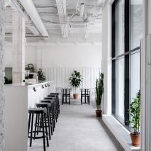 Bloom-n-Brew cafe in Moscow by Asketik