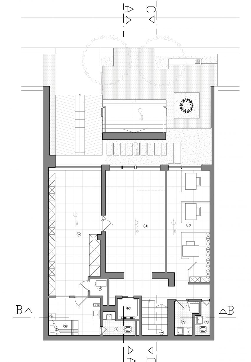 Bouzarjomehr Co. Gallery and Showroom by WHY Architects Group