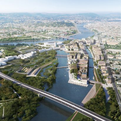 Budapest South Gate masterplan by Snøhetta