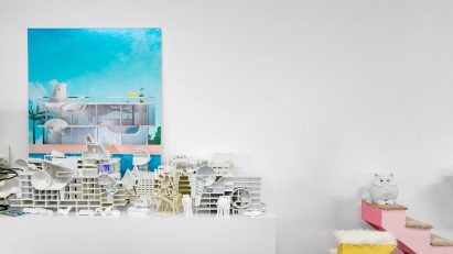 Bureau Spectacular's architecture studio photographed by Marc Goodwin