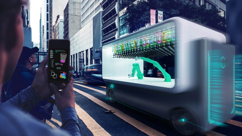 Carlo Ratti designs driverless "drink-hailing" robotic bar called Guido