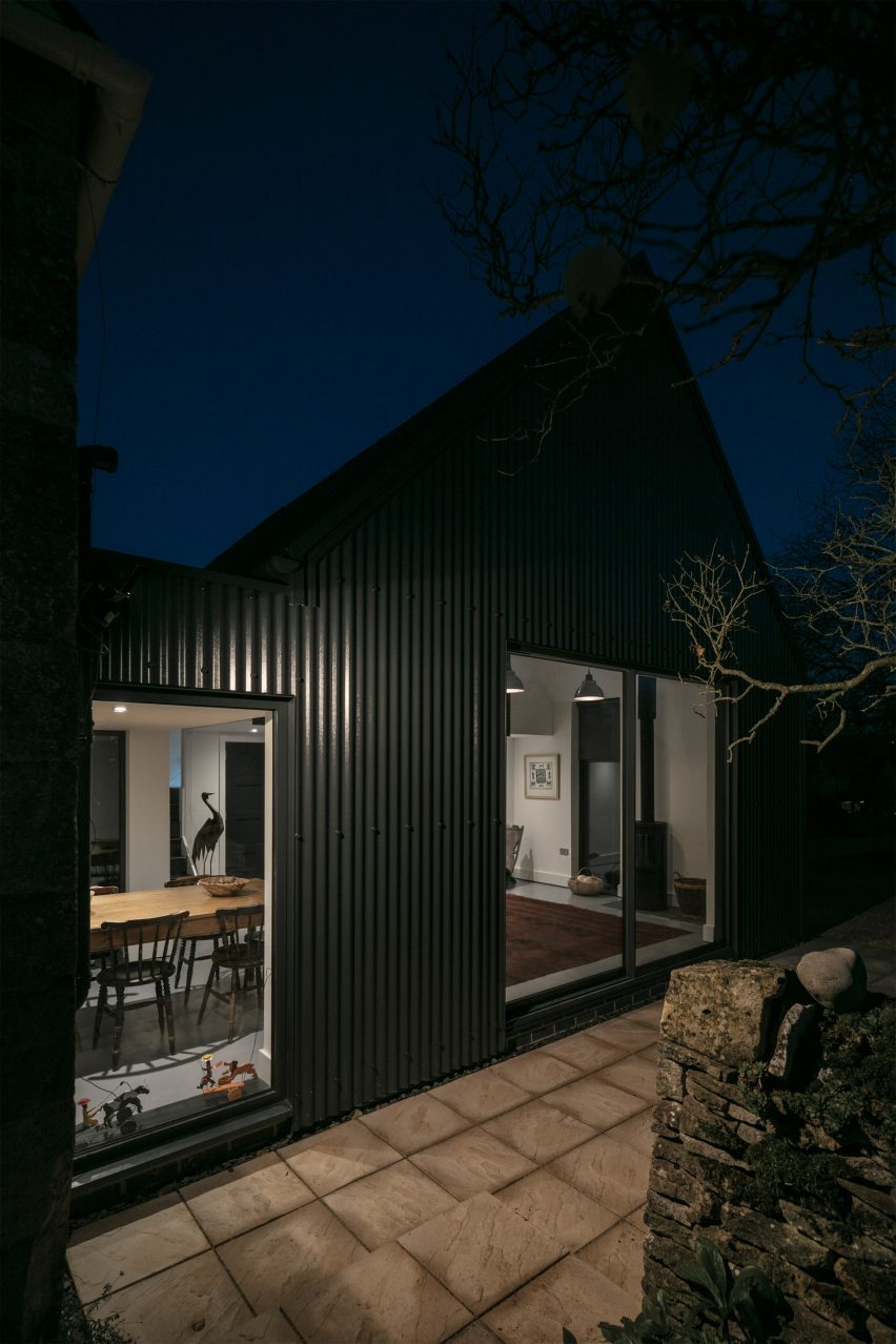 Corrugated metal extension by Eastabrook Architects