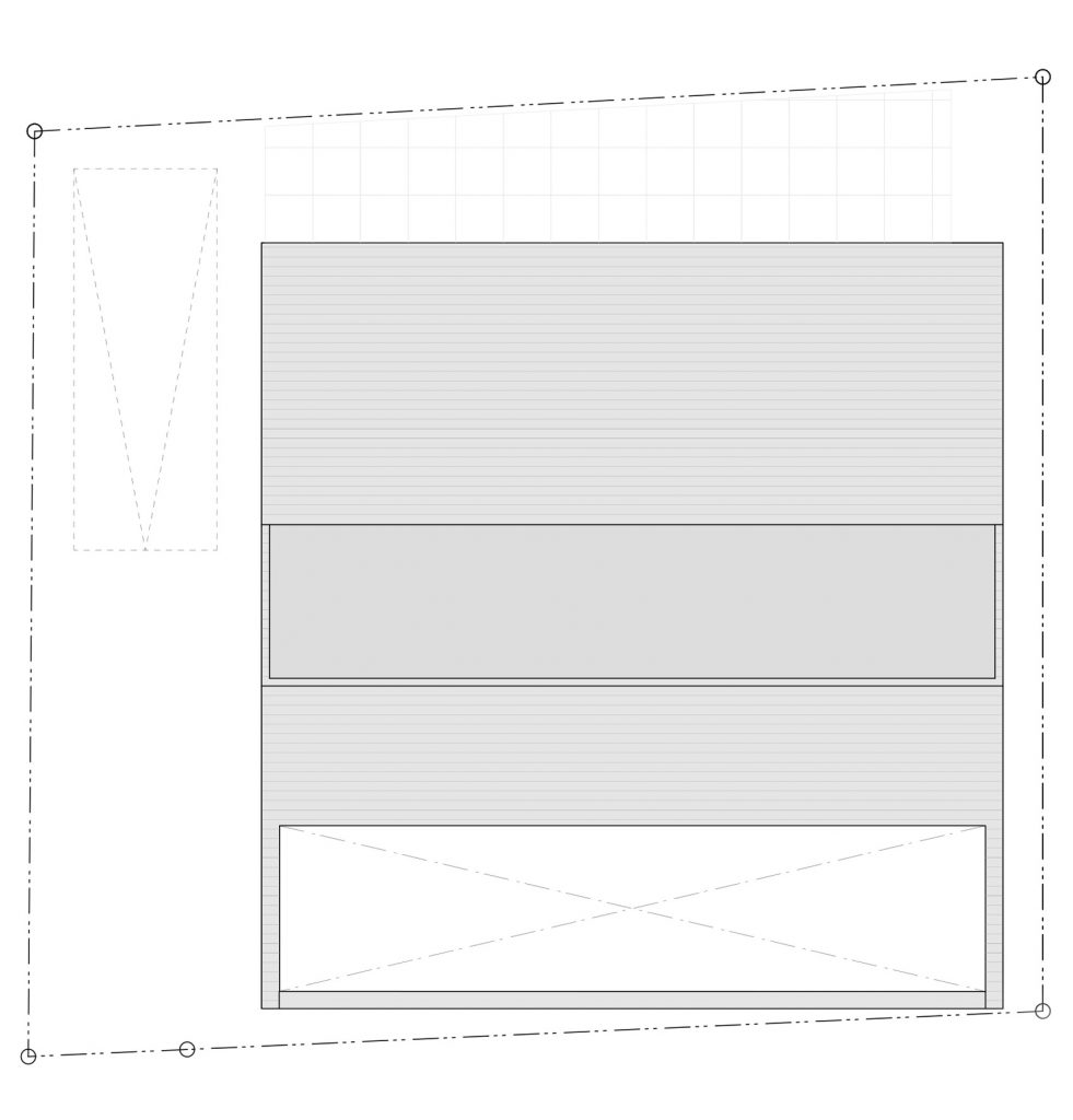 Roof plan of Cover House by Apollo Associates