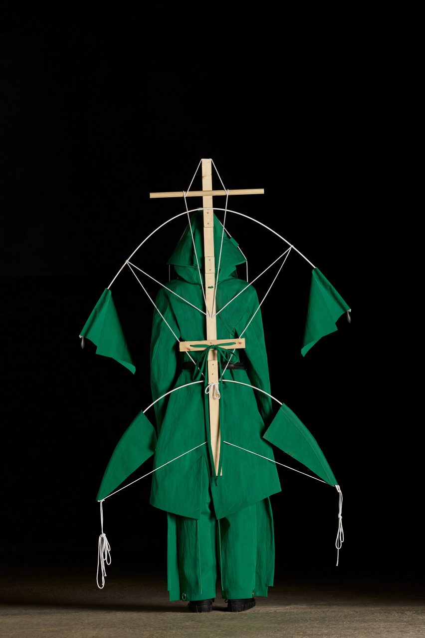 Craig Green designs "wearable habitats" for Moncler