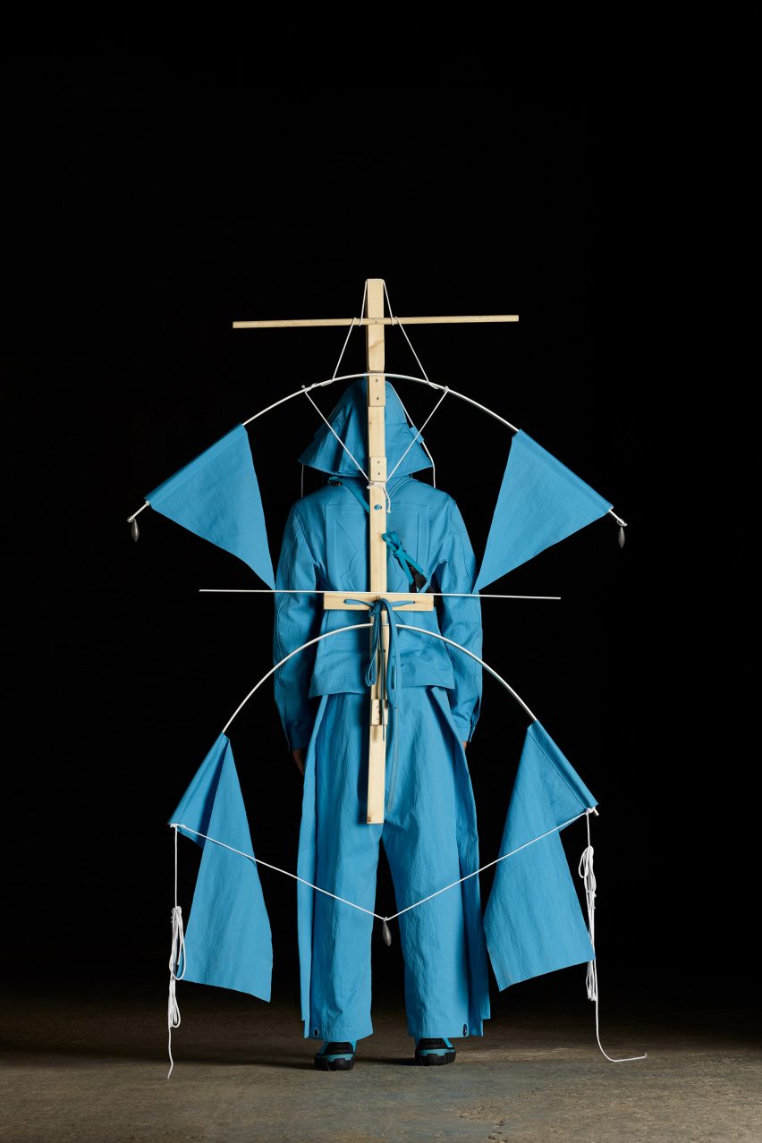 Craig Green designs "wearable habitats" for Moncler