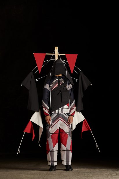Craig Green designs "wearable habitats" for Moncler
