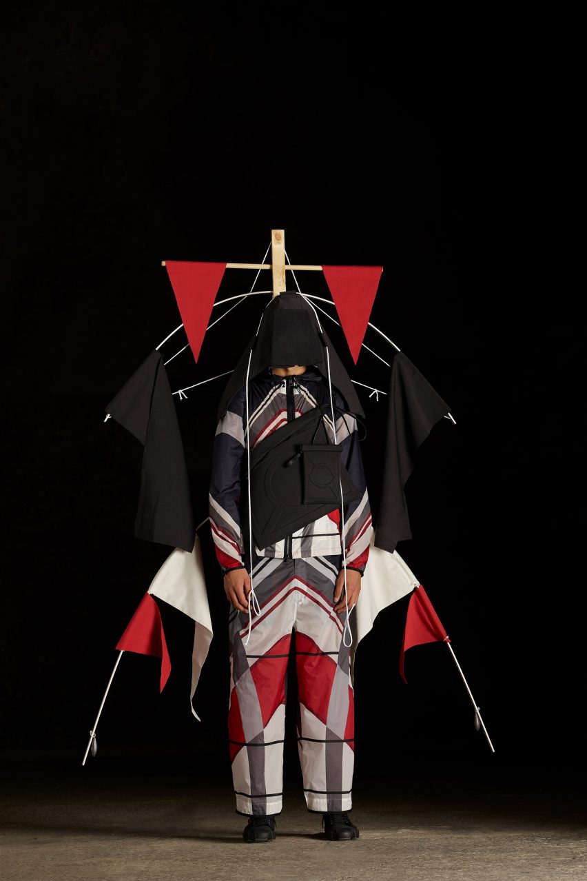 Craig Green designs "wearable habitats" for Moncler