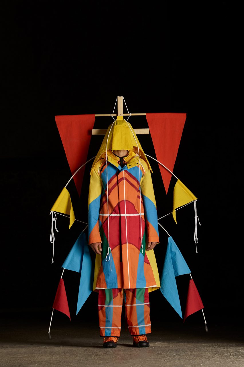 Craig Green designs "wearable habitats" for Moncler