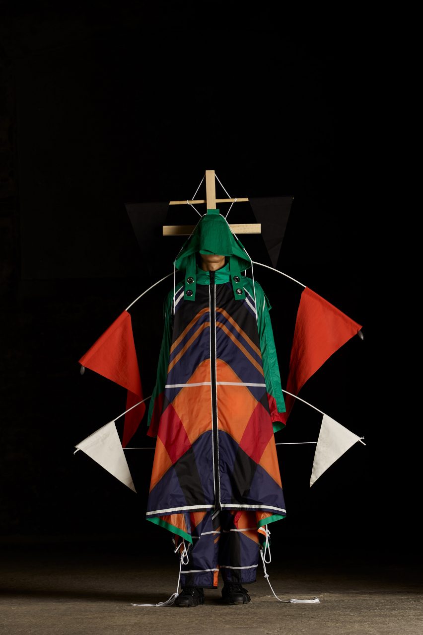 Craig Green designs "wearable habitats" for Moncler