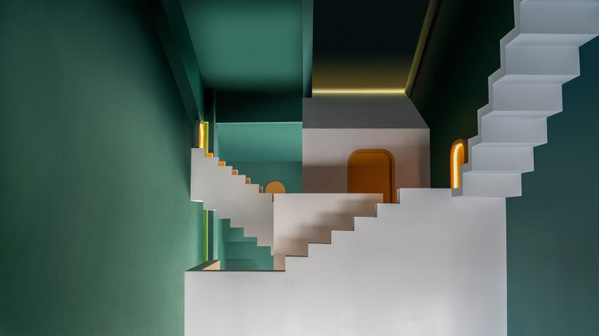 Studio 10 designs M.C. Escher-inspired guesthouse in China