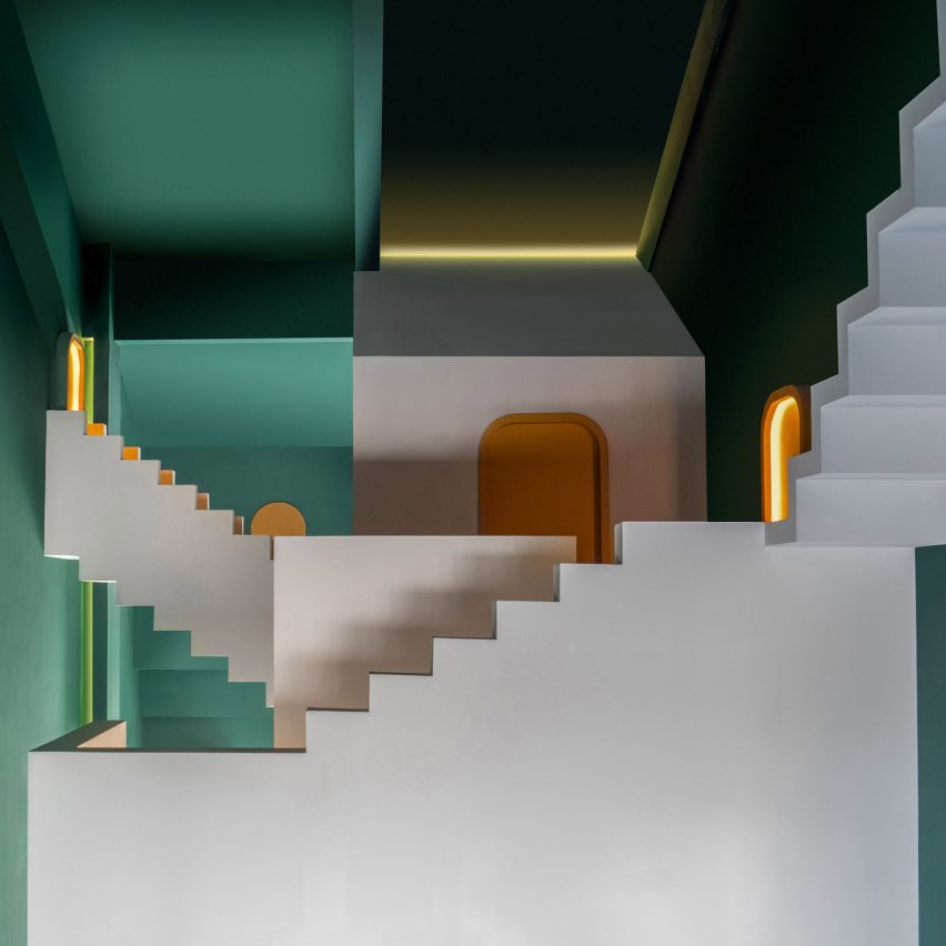Studio 10 designs M.C. Escher-inspired guesthouse in China