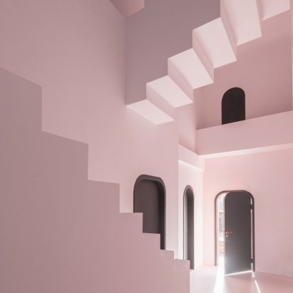 Studio 10 designs M.C. Escher-inspired guesthouse in China