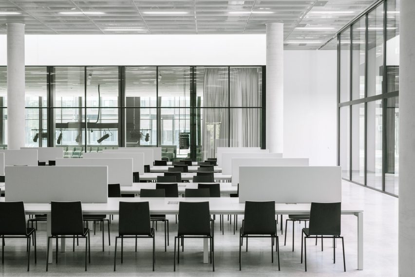 Cube Education and Self-Study Centre at Tilburg University in The Netherlands by KAAN Architecten