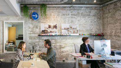 Dan Brunn Architecture's architecture studio photographed by Marc Goodwin