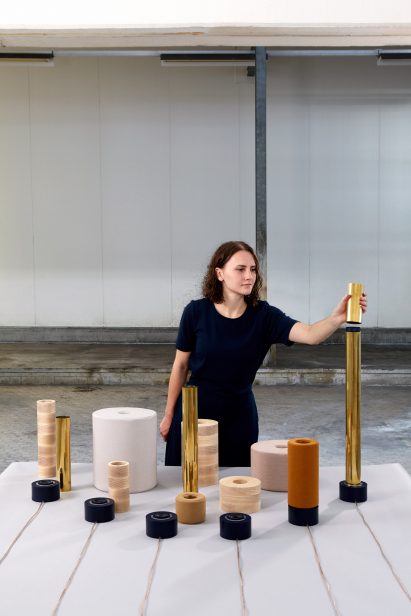 Tessa Spierings' Echo tactile sound system explores the acoustic properties of materials
