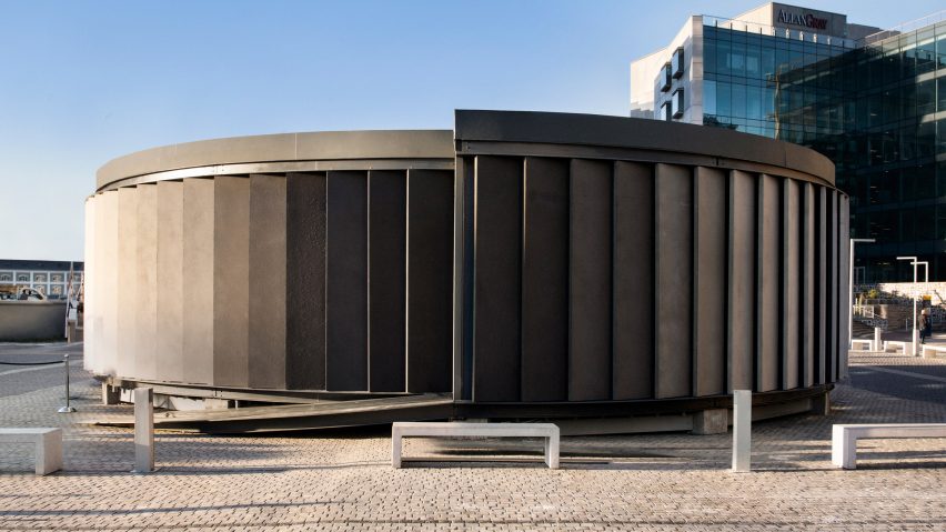 Es Devlin designs concrete-clad pavilion in Cape Town for Design Indaba 2019