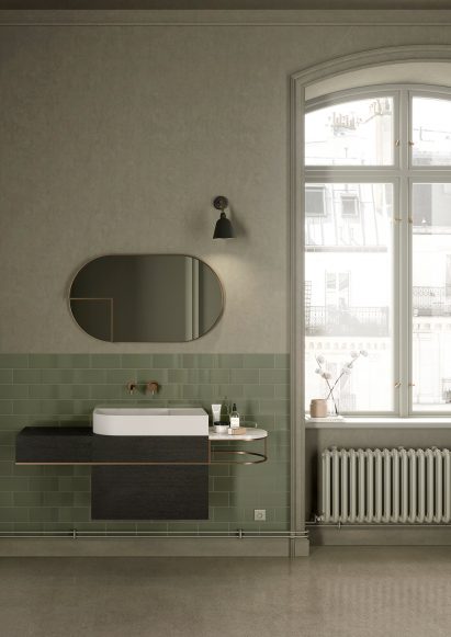 Nouveau bathroom furniture by Bernhardt-Vella for Ex.T