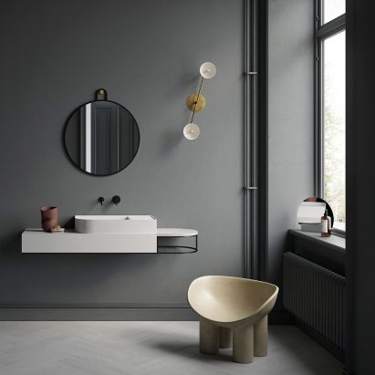 Nouveau bathroom furniture by Bernhardt-Vella for Ex.T