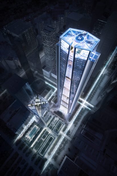 China Merchants Bank skyscraper by Foster + Partners in Shenzhen