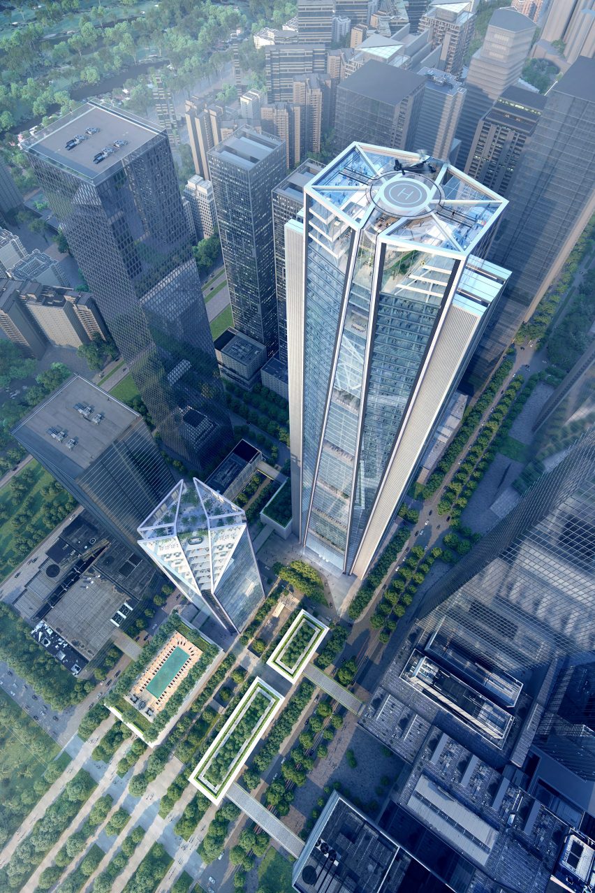 China Merchants Bank skyscraper by Foster + Partners in Shenzhen
