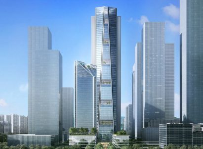 China Merchants Bank skyscraper by Foster + Partners in Shenzhen