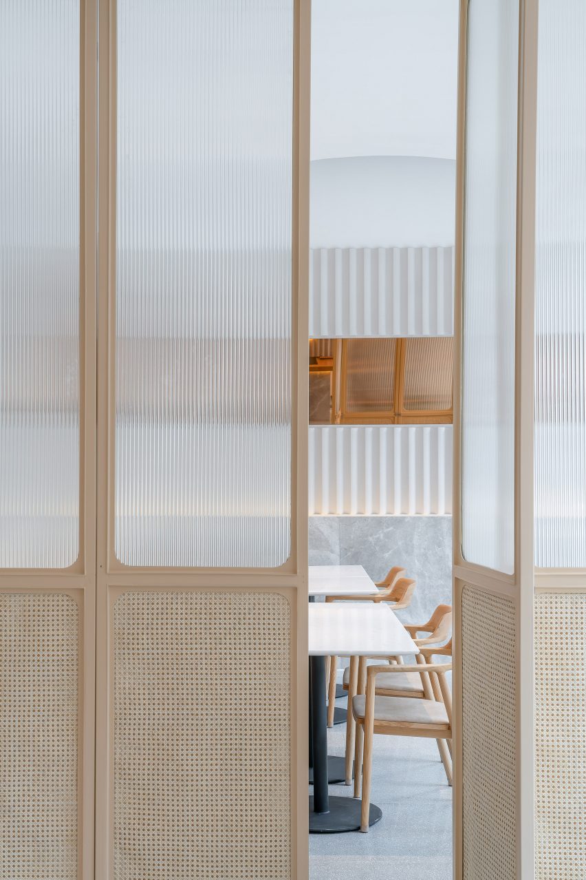 Interiors of Genshang restaurant designed by Office Coastline
