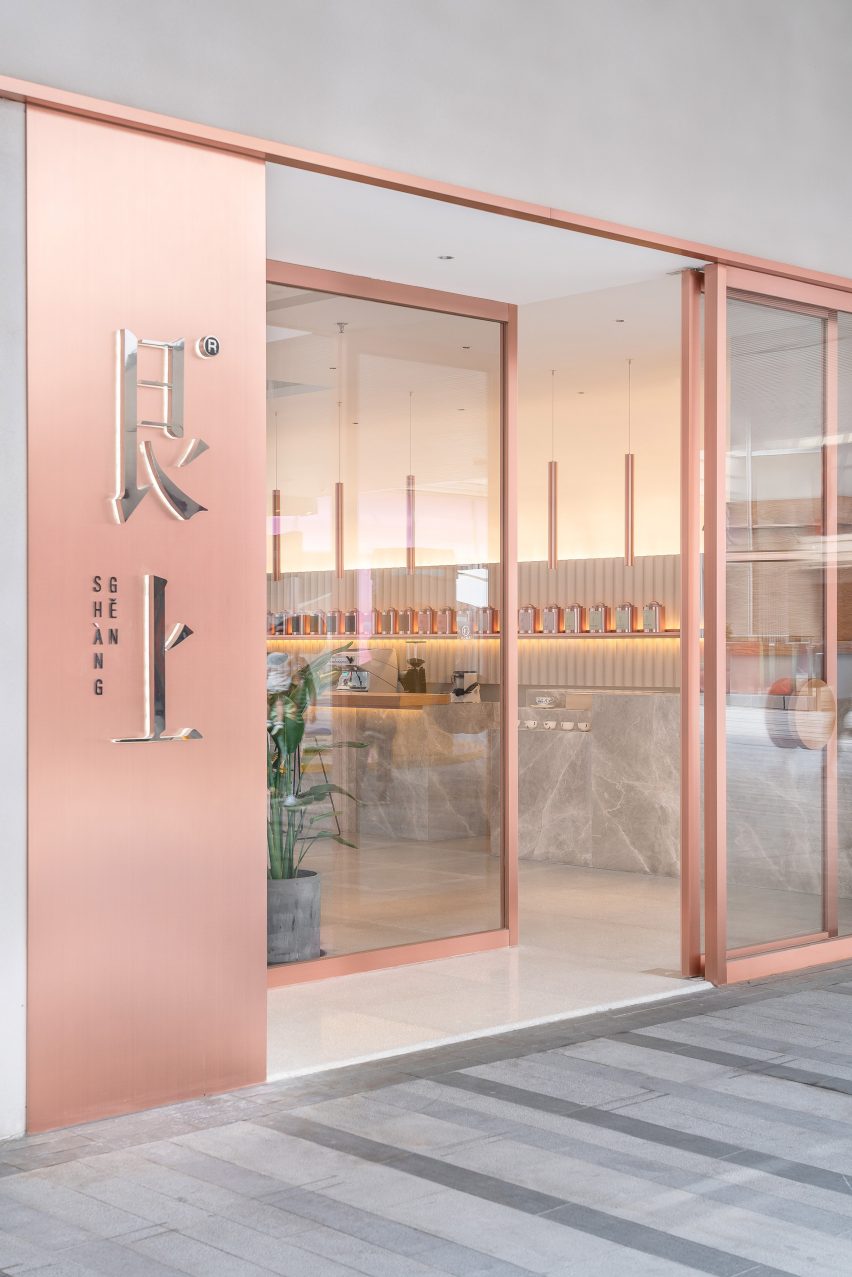 Interiors of Genshang restaurant designed by Office Coastline
