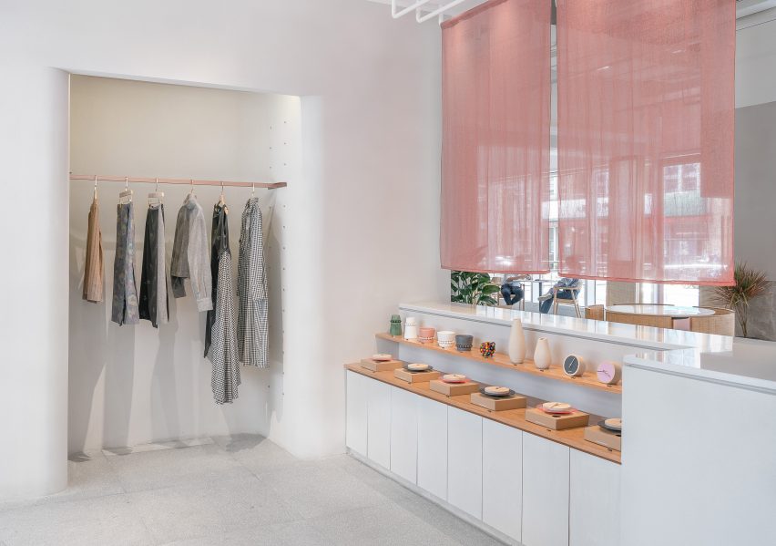 Interiors of Genshang restaurant designed by Office Coastline