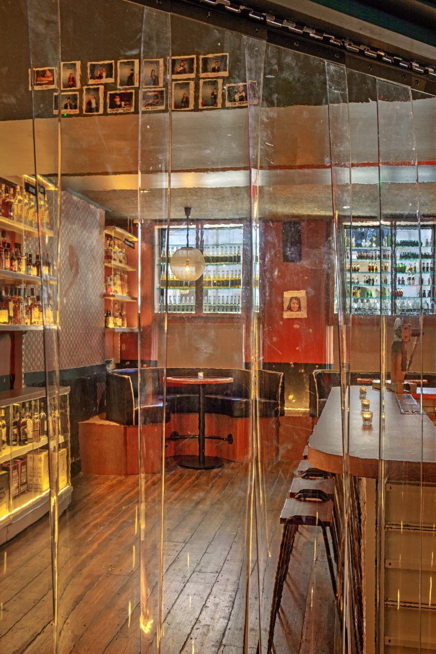 Interiors of Genuine Liquorette London, designed by AvroKO
