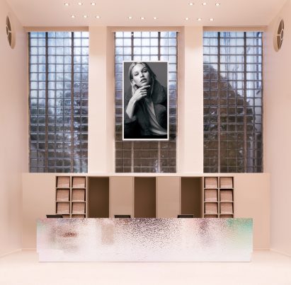 Interiors of Gina Tricot fashion store, designed by Note Design Studio and Open Studio
