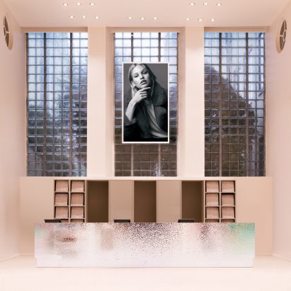 Interiors of Gina Tricot fashion store, designed by Note Design Studio and Open Studio
