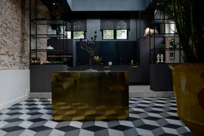 Hakwood floor tiles