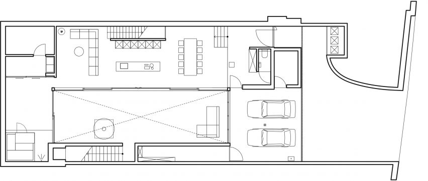 Ground floor plan of Hercule by 2001 in Luxembourg