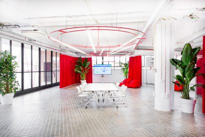 Interiors of the IED Innovation Lab by Nacho Martin