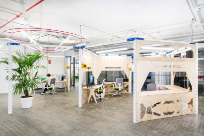 Interiors of the IED Innovation Lab by Nacho Martin
