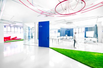 Interiors of the IED Innovation Lab by Nacho Martin