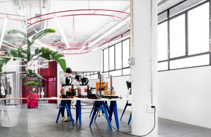 Interiors of the IED Innovation Lab by Nacho Martin
