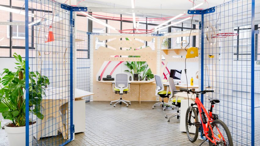 Interiors of the IED Innovation Lab by Nacho Martin