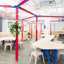 Interiors of the IED Innovation Lab by Nacho Martin