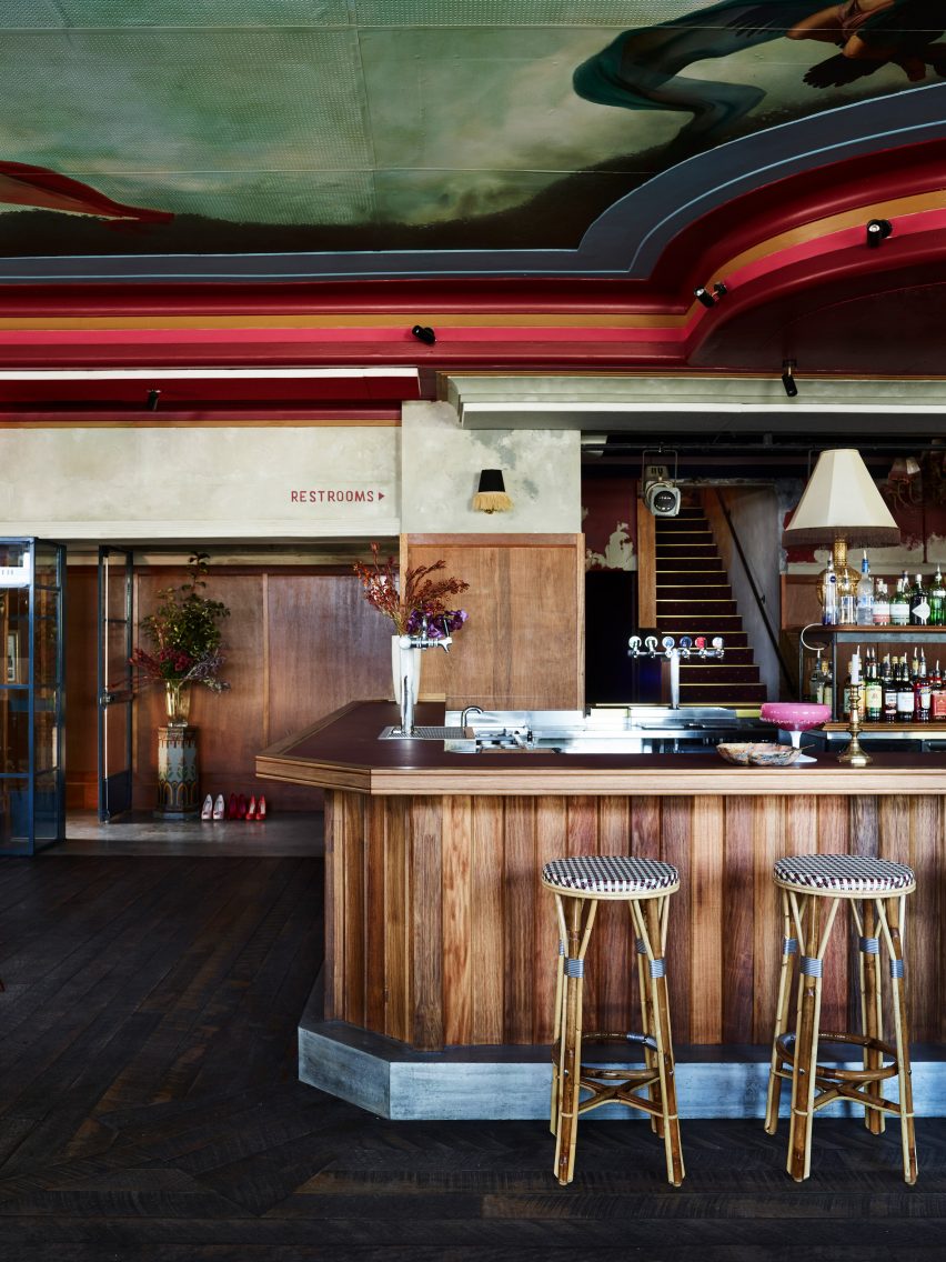 Interiors of The Imperial Hotel venue, designed by Alexander & Co