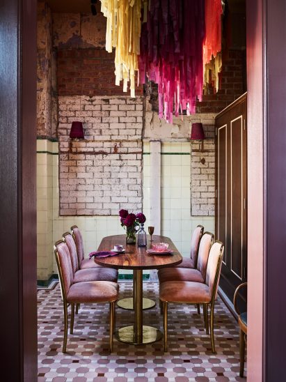 Interiors of The Imperial restaurant venue, designed by Alexander & Co