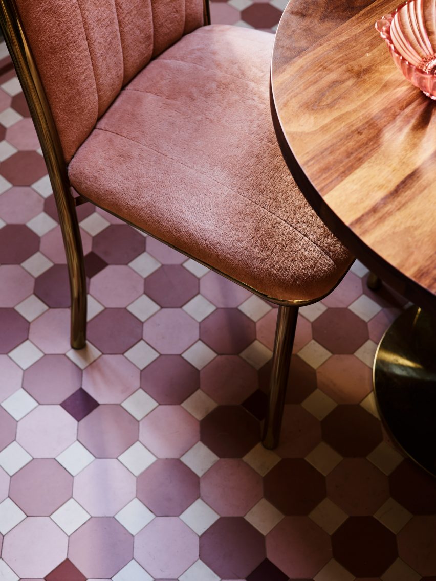 Interiors of The Imperial Hotel venue, designed by Alexander & Co