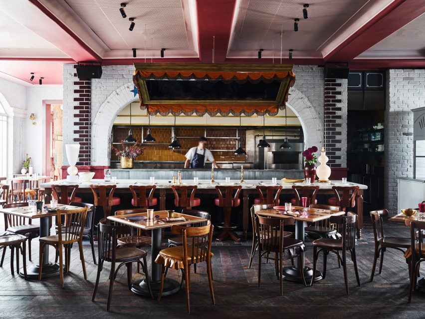 Interiors of The Imperial Hotel venue, designed by Alexander & Co