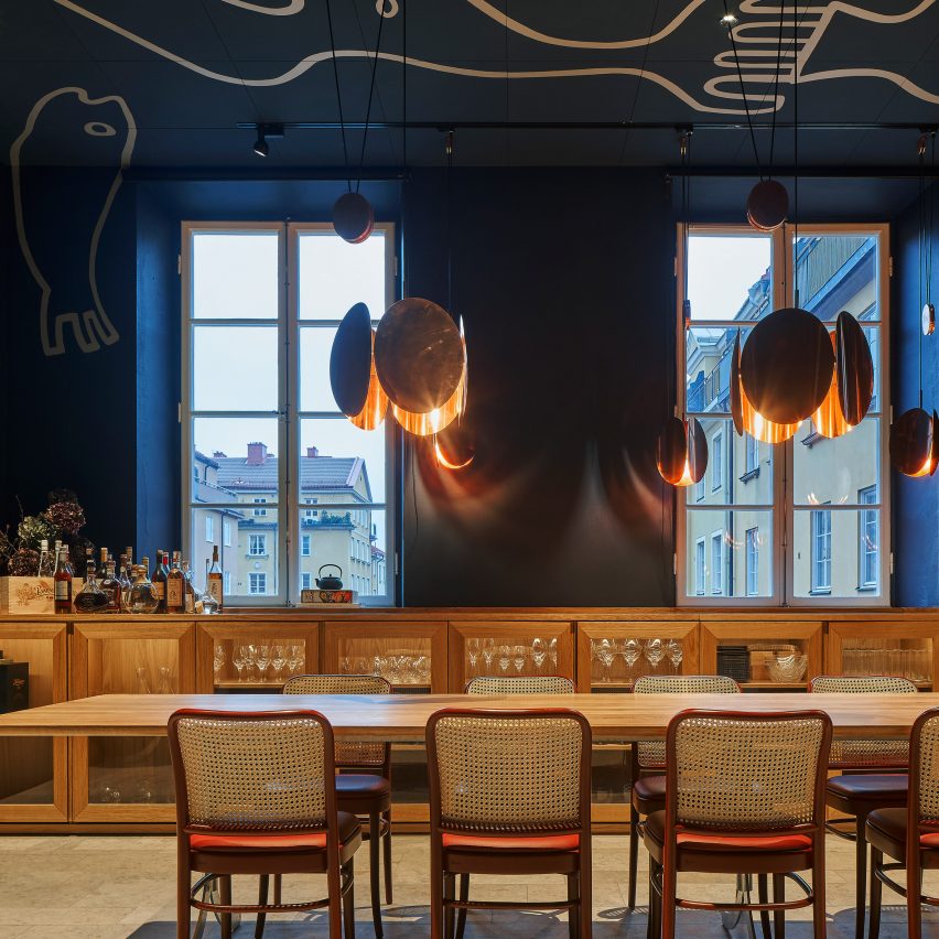 Dezeen's best places to visit during Stockholm Design Week: Portal Bar by Claesson Koivisto Rune