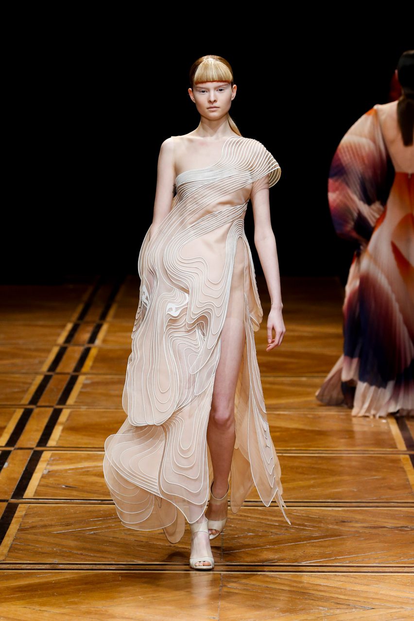 Iris van Herpen explores human-animal hybrids in Shift Souls couture collection
