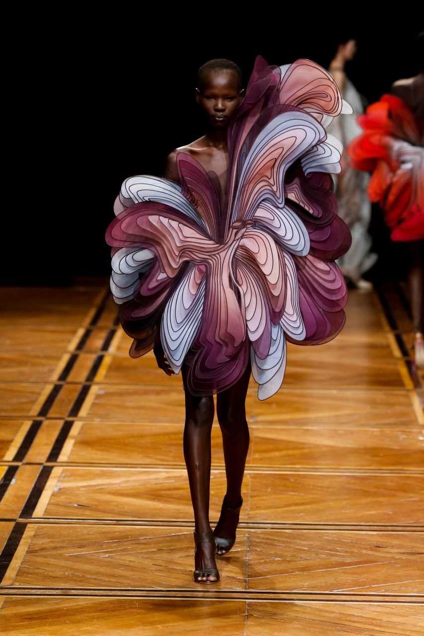 Iris van Herpen explores human-animal hybrids in Shift Souls couture collection
