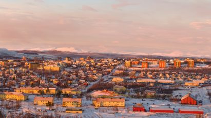 Kiruna climate change moving a town