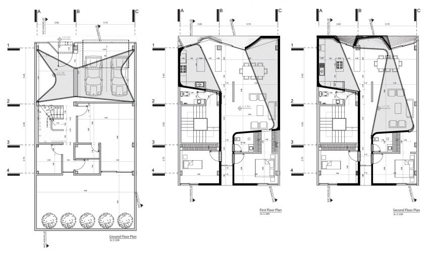 Mahallat residential building by CAAT Studio