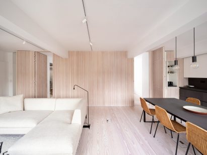 Interiors of a Marylebone apartment, designed by Proctor and Shaw