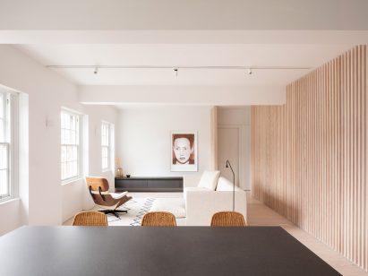 Interiors of a Marylebone apartment, designed by Proctor and Shaw